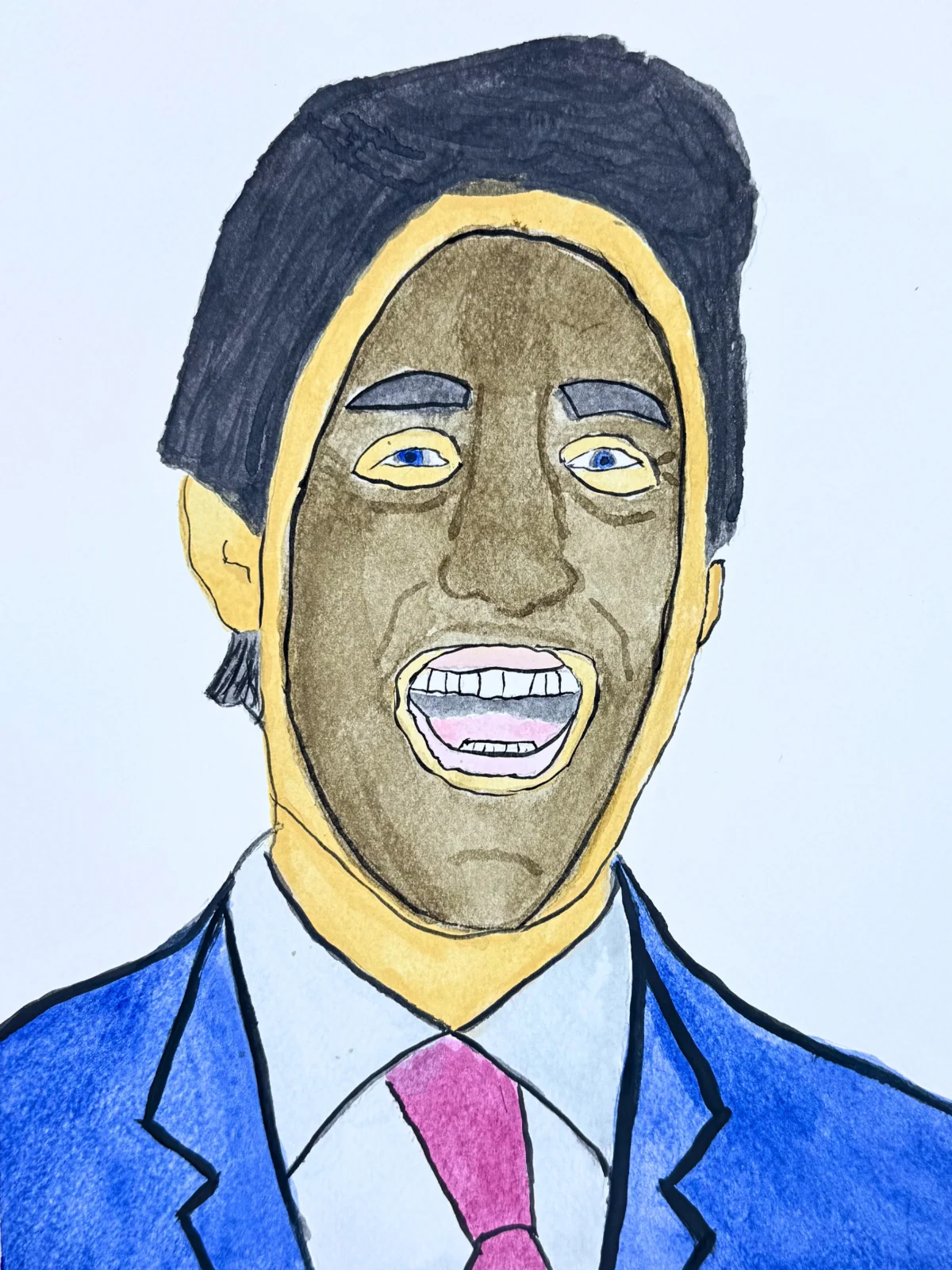 Justin Trudeau Doing Blackface by Moose Pisswater
