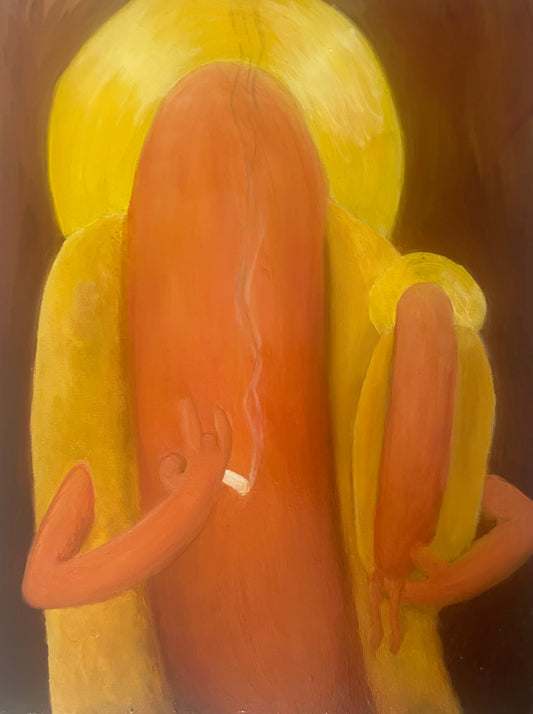 "MaDOGna & Child". Matt Harness. 2021.